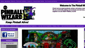 What Thepinballwizard.net website looked like in 2018 (6 years ago)