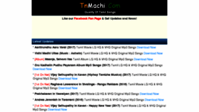 What Tamilmoviemp3.in website looked like in 2018 (6 years ago)
