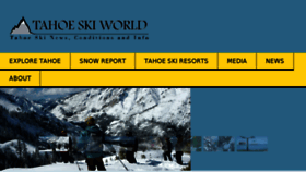 What Tahoeskiworld.com website looked like in 2018 (6 years ago)