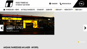 What Tinnerag.ch website looked like in 2018 (6 years ago)