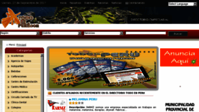 What Todoenperu.com website looked like in 2018 (6 years ago)