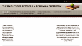 What Themathtutornetwork.com website looked like in 2018 (6 years ago)