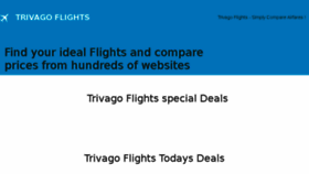What Trivagoflight.com website looked like in 2018 (6 years ago)