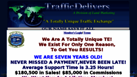 What Trafficdelivers.com website looked like in 2018 (6 years ago)