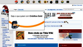 What Tibiawiki.com.br website looked like in 2018 (6 years ago)