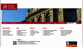 What Tu-braunschweig.de website looked like in 2018 (6 years ago)