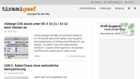 What Tiramigoof.de website looked like in 2018 (6 years ago)