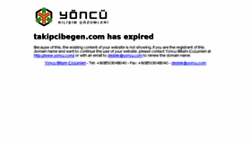 What Takipcibegen.com website looked like in 2018 (6 years ago)
