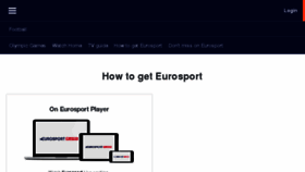 What Tv.eurosport.co.uk website looked like in 2018 (6 years ago)