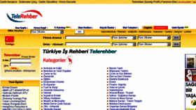 What Telerehber.net website looked like in 2018 (6 years ago)