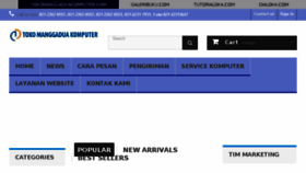 What Tokomanggaduakomputer.com website looked like in 2018 (6 years ago)