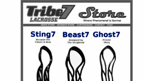 What Tribe7lax.com website looked like in 2018 (6 years ago)