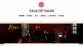 What Tale-of-tales.com website looked like in 2018 (6 years ago)