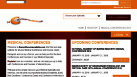 What Theconferencewebsite.com website looked like in 2018 (6 years ago)