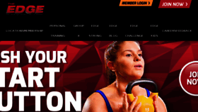 What Theedgefitnessclubs.com website looked like in 2018 (6 years ago)