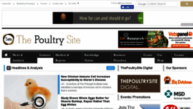 What Thepoultrysite.com website looked like in 2018 (6 years ago)