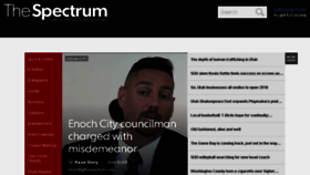 What Thespectrum.com website looked like in 2018 (6 years ago)
