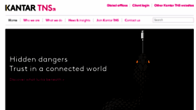 What Tns-global.com website looked like in 2018 (6 years ago)