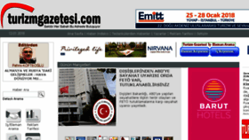 What Turizmgazetesi.com website looked like in 2018 (6 years ago)