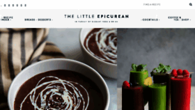 What Thelittleepicurean.com website looked like in 2018 (6 years ago)