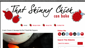 What Thatskinnychickcanbake.com website looked like in 2018 (6 years ago)