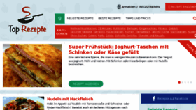 What Top-rezepte.de website looked like in 2018 (6 years ago)