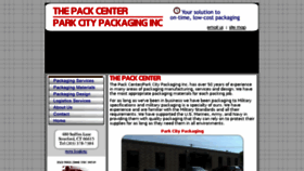 What Thepackcenter.com website looked like in 2018 (6 years ago)
