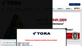 What Toramakina.com.tr website looked like in 2018 (6 years ago)