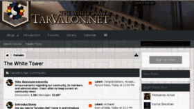 What Tarvalon.net website looked like in 2018 (6 years ago)