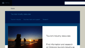What Tourismvictoria.com.au website looked like in 2018 (6 years ago)