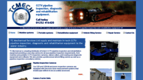 What Tcmech.co.uk website looked like in 2018 (6 years ago)