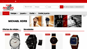 What Todo-relojes.com website looked like in 2018 (6 years ago)