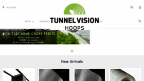 What Tunnelvisionhoops.com website looked like in 2018 (6 years ago)