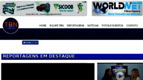 What Tbnnoticias.com.br website looked like in 2018 (6 years ago)