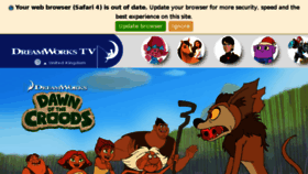 What Thecroodsmovie.co.uk website looked like in 2018 (6 years ago)