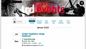 What Trdevents.no website looked like in 2018 (6 years ago)