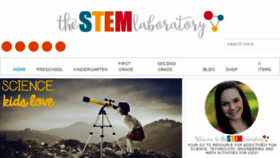 What Thestemlaboratory.com website looked like in 2018 (6 years ago)