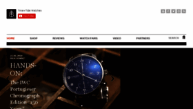What Timeandtidewatches.com website looked like in 2018 (8 years ago)