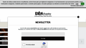 What Tabs-shopping.com website looked like in 2018 (6 years ago)