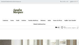 What Tiendasandramarques.es website looked like in 2018 (6 years ago)