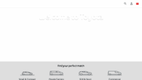 What Toyota.eu website looked like in 2018 (6 years ago)