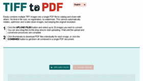 What Tiff2pdf.com website looked like in 2018 (6 years ago)