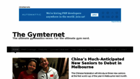 What Thegymter.net website looked like in 2018 (6 years ago)
