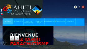 What Tahiti-parachutisme.com website looked like in 2018 (6 years ago)