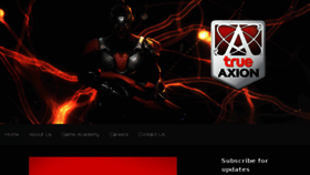 What Trueaxion.com website looked like in 2018 (6 years ago)