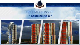 What Triokonut.com website looked like in 2018 (6 years ago)