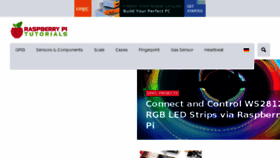 What Tutorials-raspberrypi.com website looked like in 2018 (6 years ago)