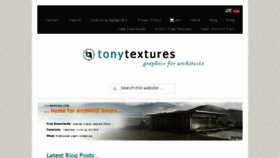 What Tonytextures.com website looked like in 2018 (6 years ago)