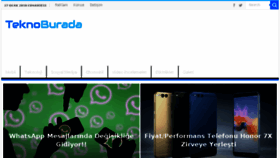 What Teknoburada.net website looked like in 2018 (6 years ago)