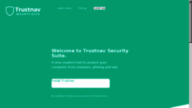What Trustnav.com website looked like in 2018 (6 years ago)